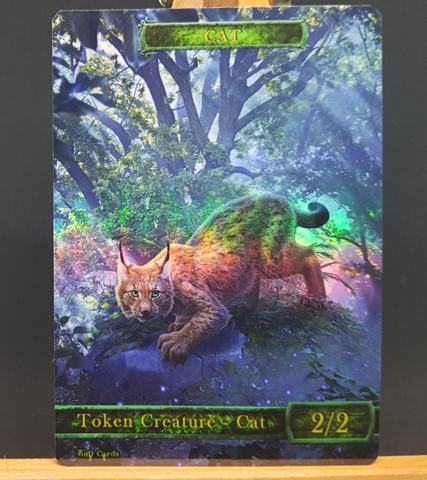 Foil Cat #08 (Green)